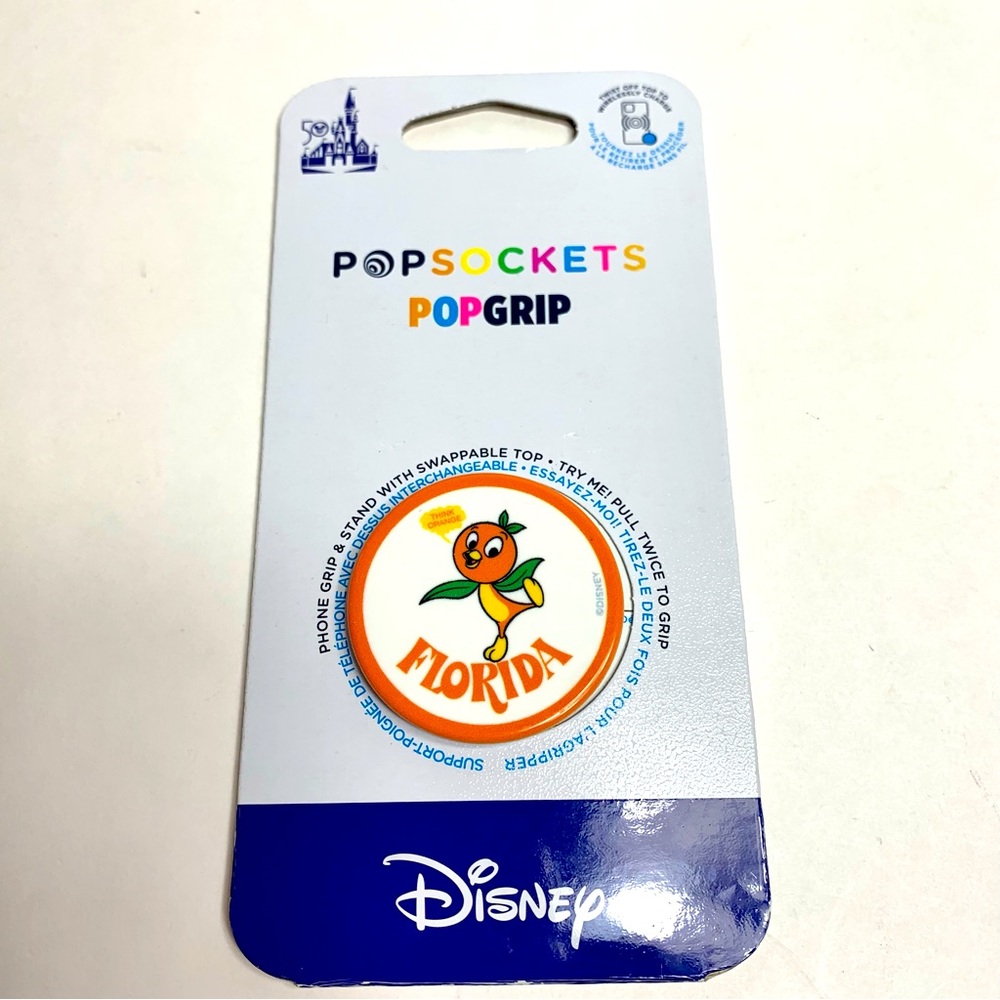 NWT. Disney Orange Bird pop socket. Orange Bird PopSocket Pop Grip